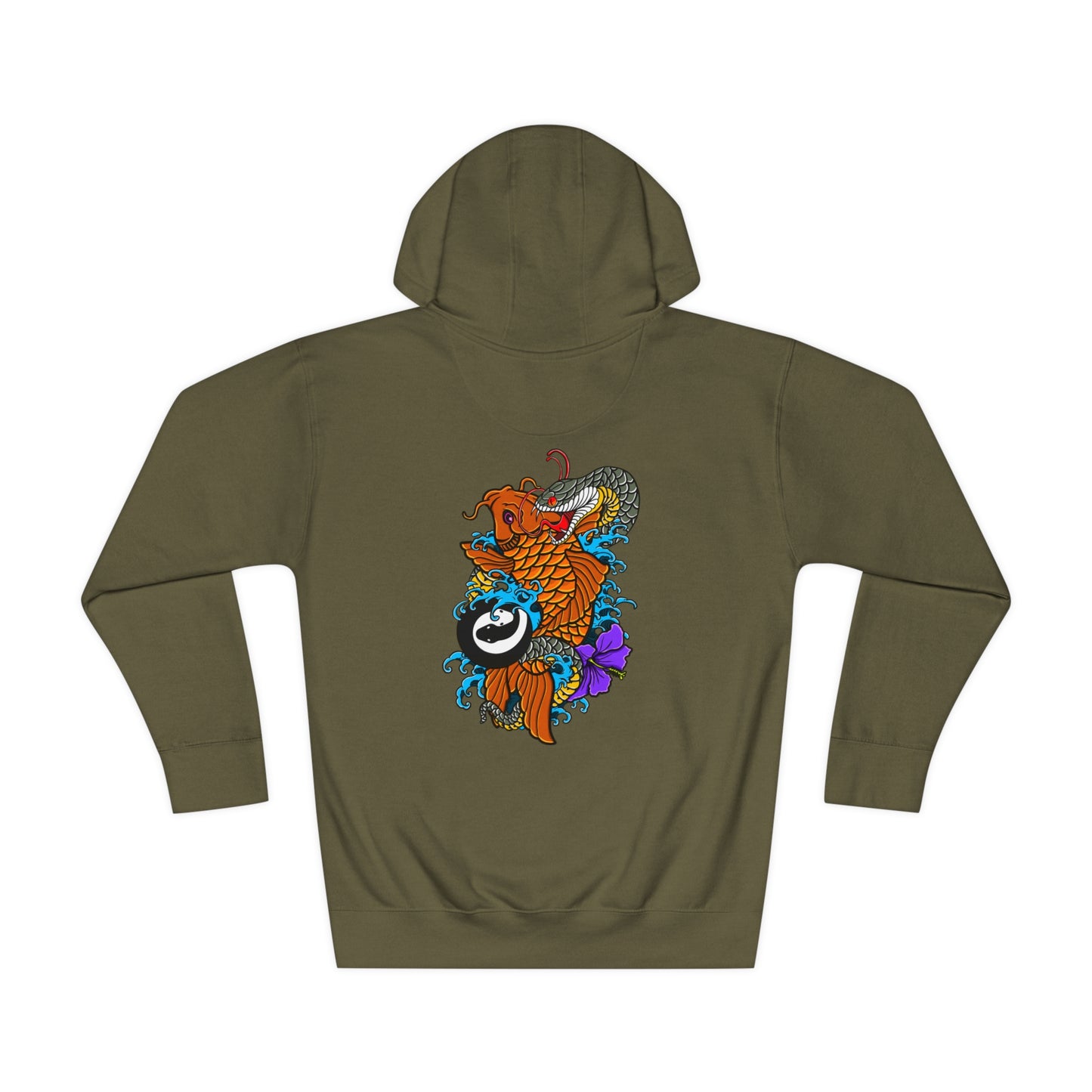 Koi Fleece Hoodie