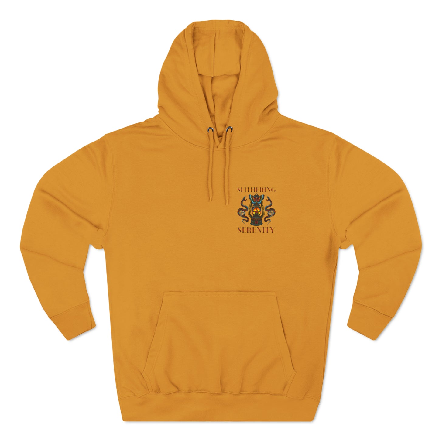 Slithering Serenity Traditional Premium Pullover Hoodie