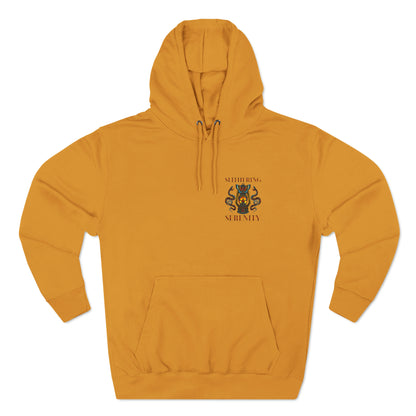 Slithering Serenity Traditional Premium Pullover Hoodie